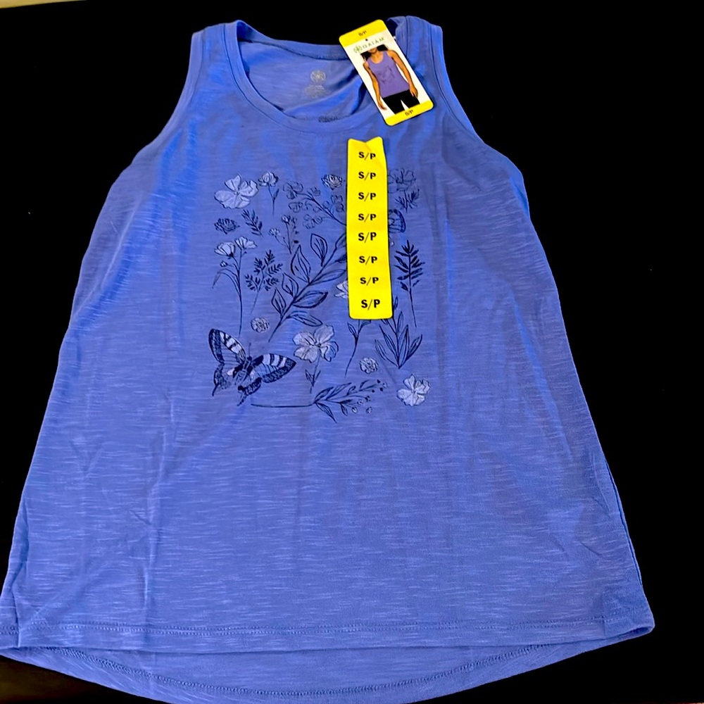 Gaiam tank top purple size small